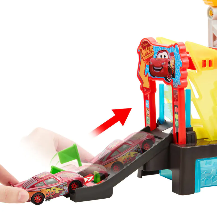 Disney Cars Race Ready Car Wash Spielset Produktfoto