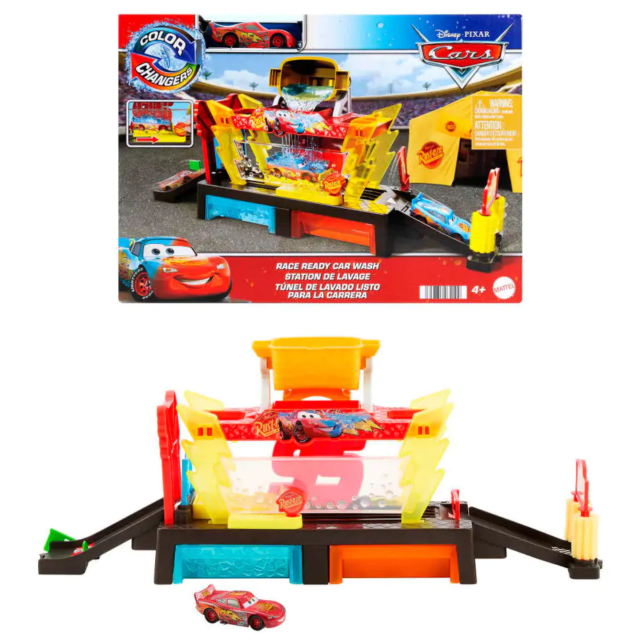 Disney Cars Race Ready Car Wash Spielset Produktfoto