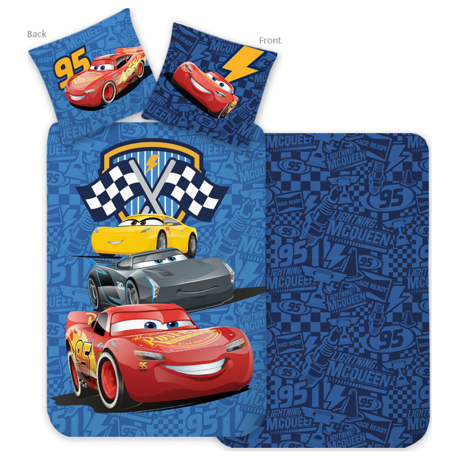 Disney Cars Racing Crew Bettbezug Produktfoto
