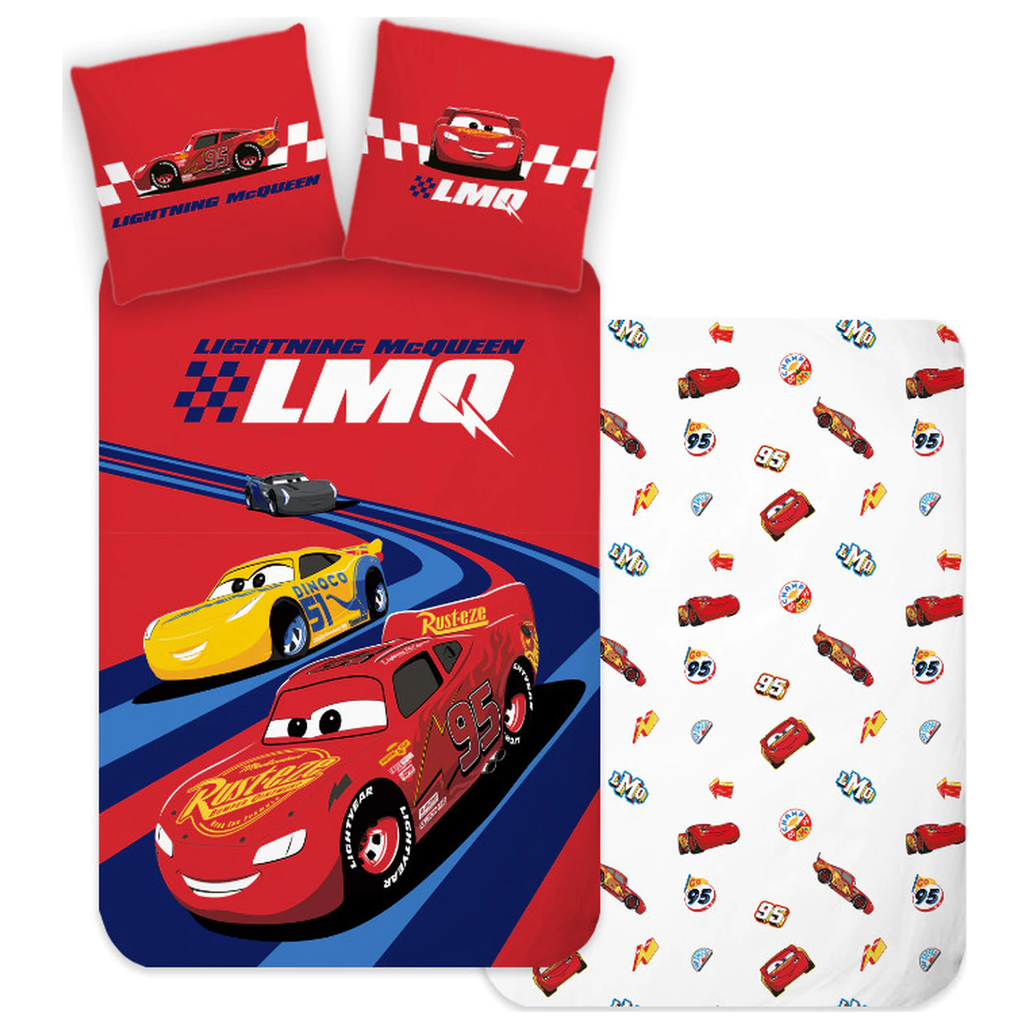 Disney Cars Racing Hero Kinder, Vorschul-Bettbezug Produktfoto