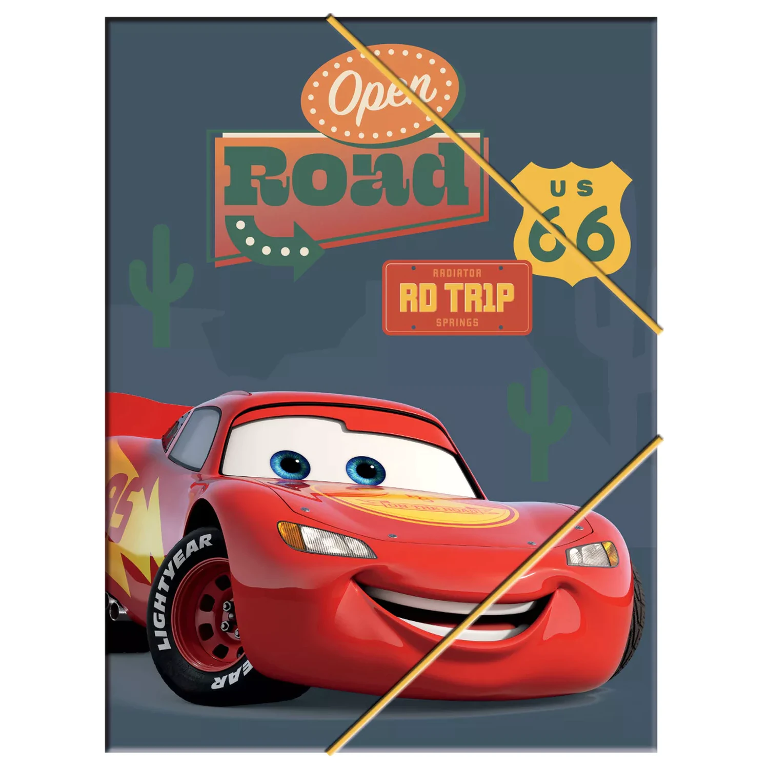 Disney Cars Road A/4 elastische Mappe Produktfoto