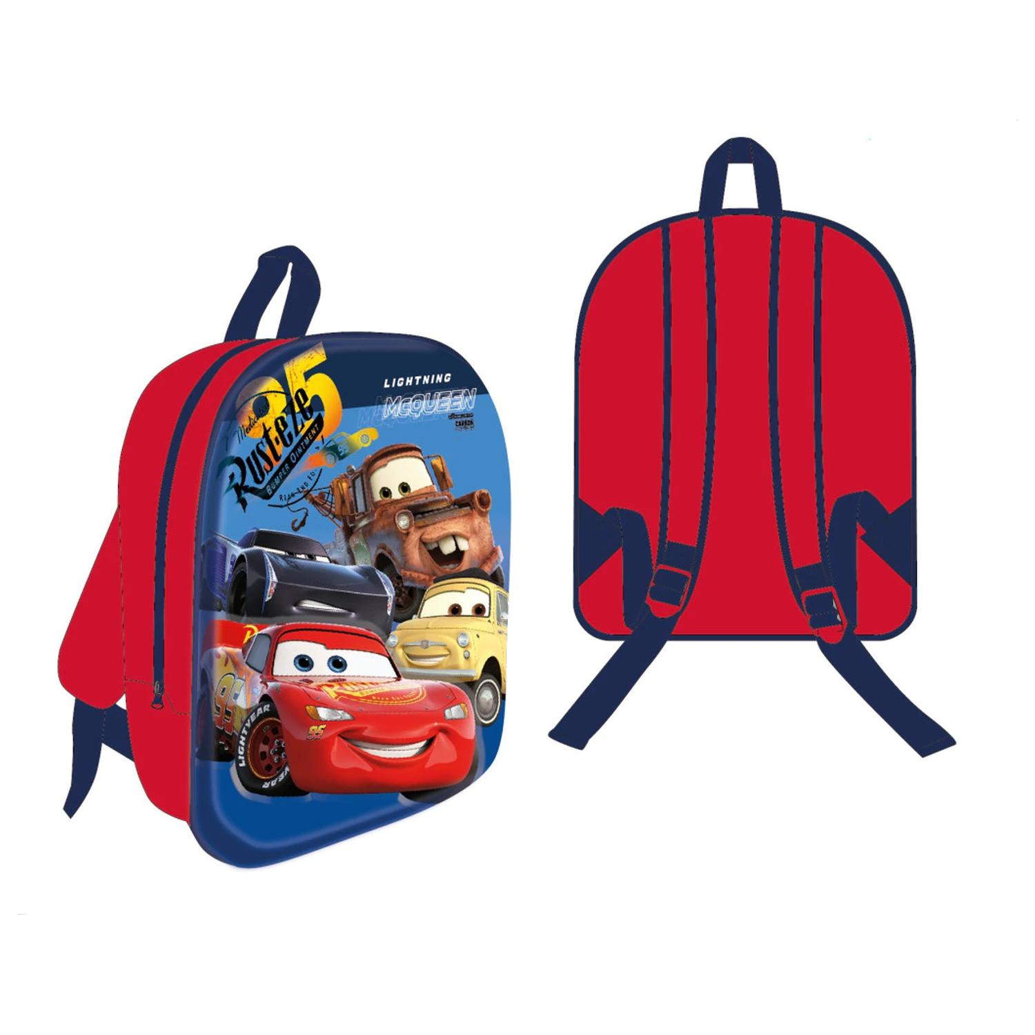 Disney Cars Rust-eze 3D Rucksack, Tasche 30 cm Produktfoto