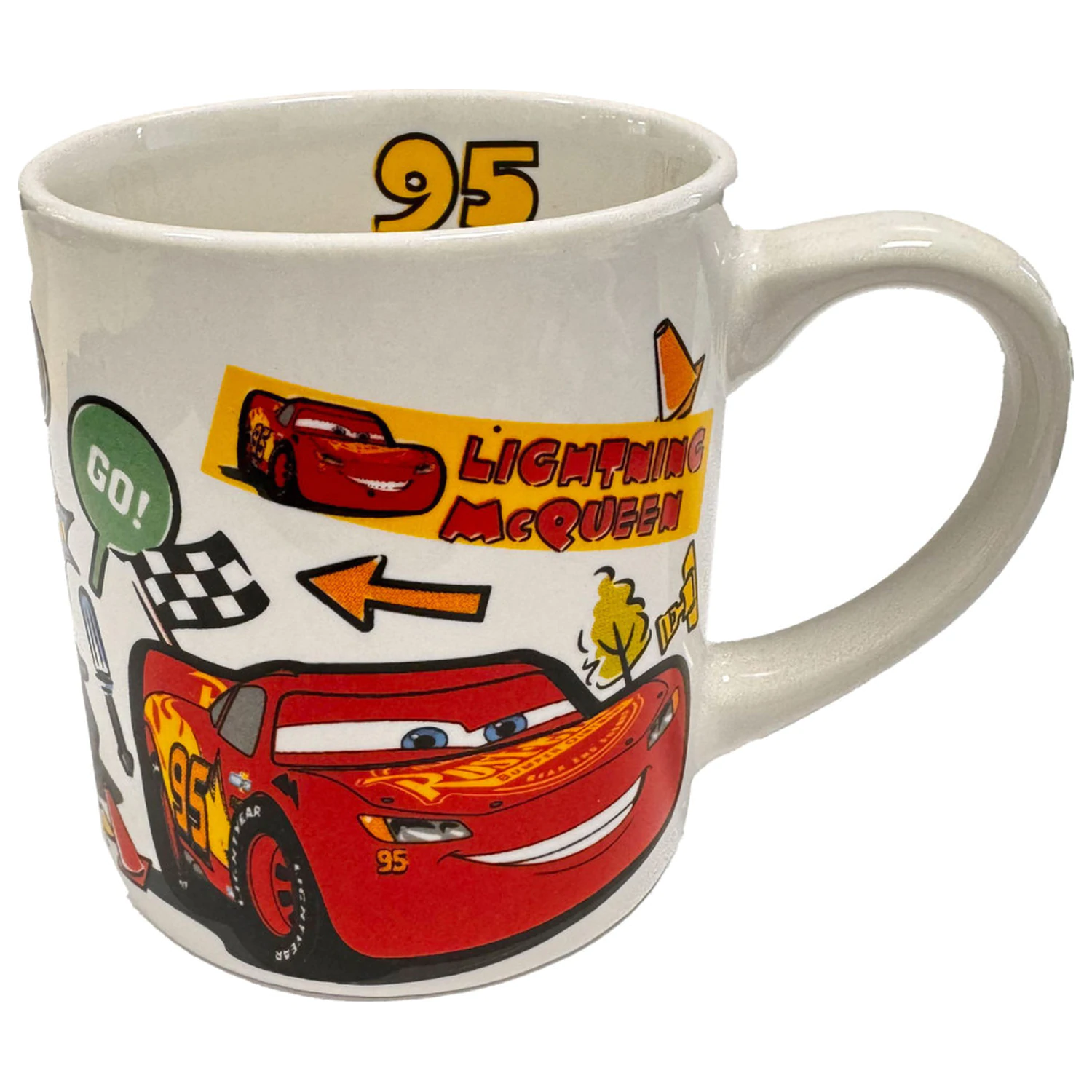 Disney Cars Aufkleber Tasse Produktfoto