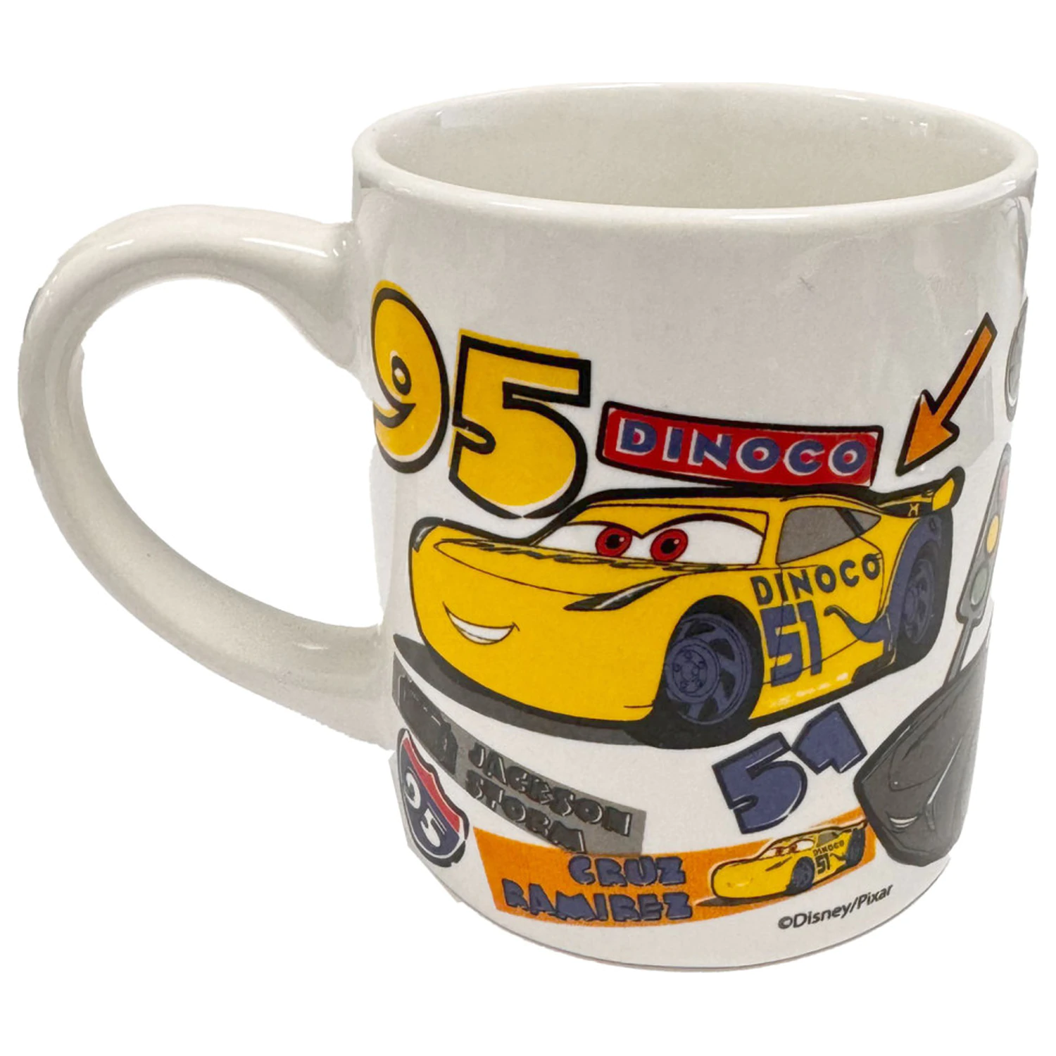 Disney Cars Aufkleber Tasse Produktfoto
