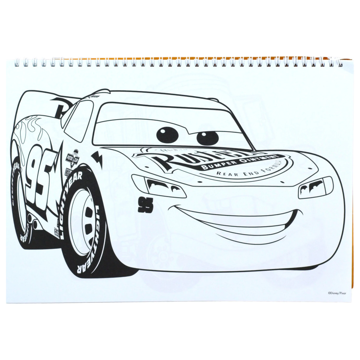 Disney Cars Vroom A/4 Spiral-Skizzenbuch 40 Blatt mit Aufklebern Produktfoto