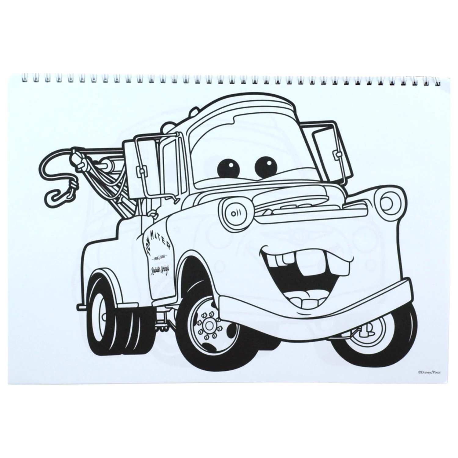 Disney Cars Vroom A/4 Spiral-Skizzenbuch 40 Blatt mit Aufklebern Produktfoto