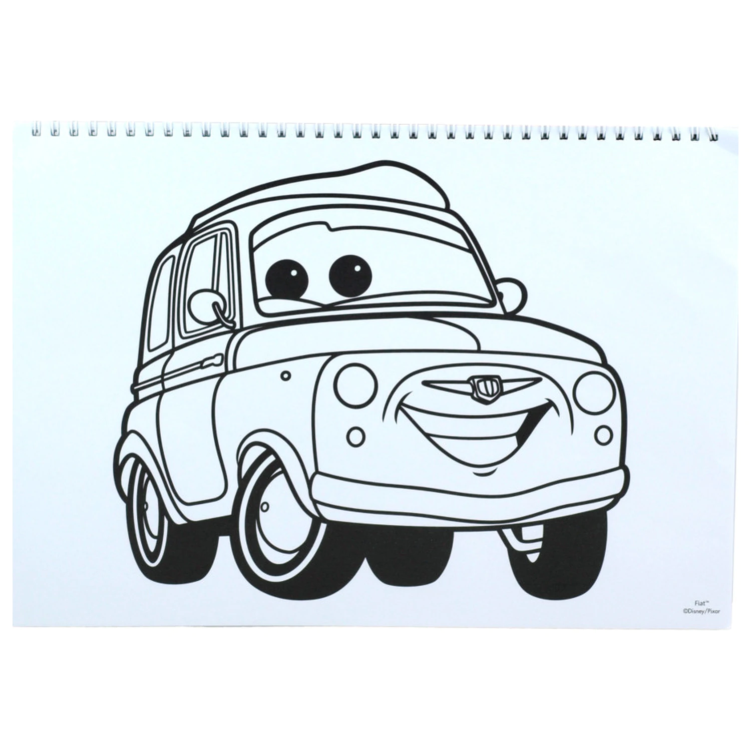 Disney Cars Vroom A/4 Spiral-Skizzenbuch 40 Blatt mit Aufklebern Produktfoto