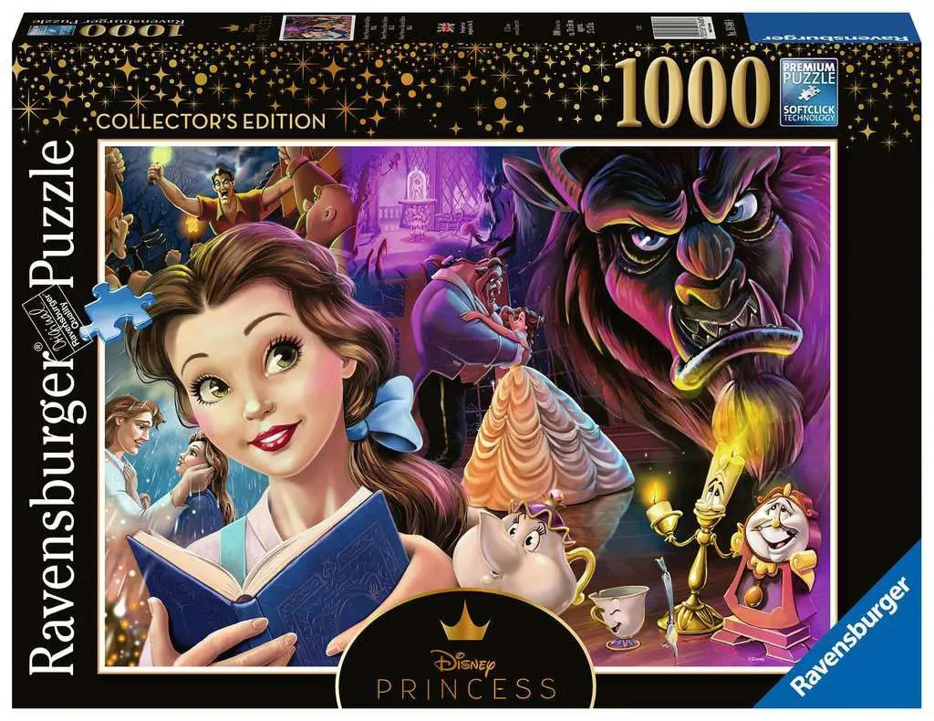 Disney Villainous Puzzle Belle, die Disney Prinzessin (1000 Teile) Produktfoto