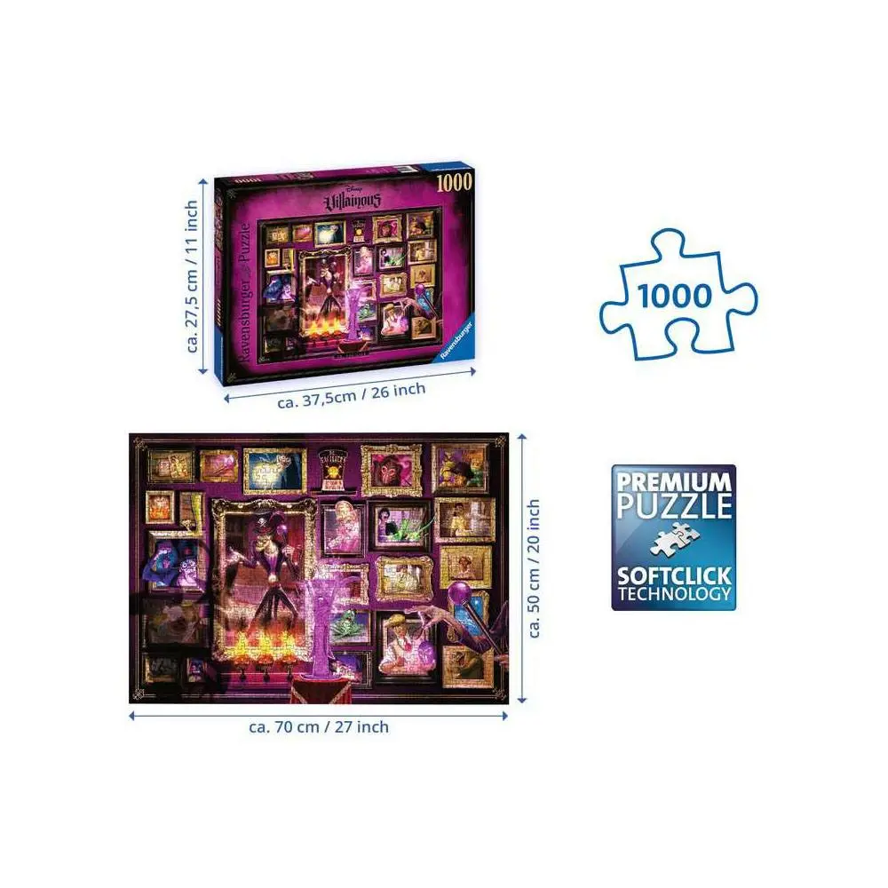 Disney Villainous Jigsaw Puzzle Dr. Facilier (1000 Stücke) Produktfoto