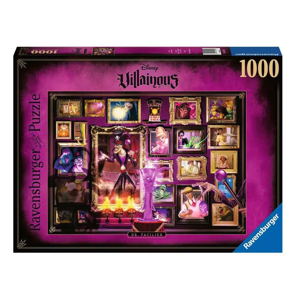 Disney Villainous Jigsaw Puzzle Dr. Facilier (1000 Stücke) Produktfoto