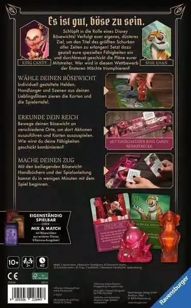 Disney Villainous Brettspiel-Erweiterung Jetzt gibt's Saures *Deutsche Edition* Produktfoto