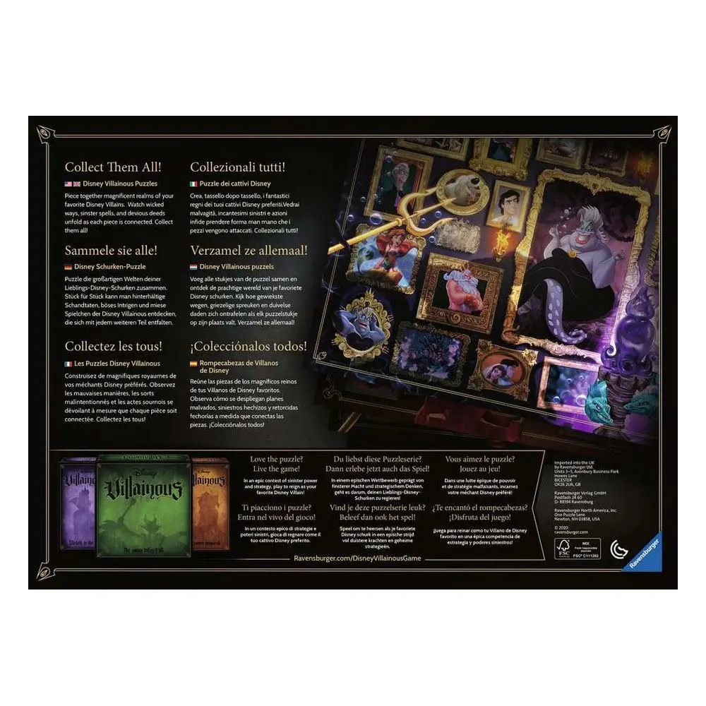 Disney Villainous Puzzle Hades (1000 Teile) termékfotó