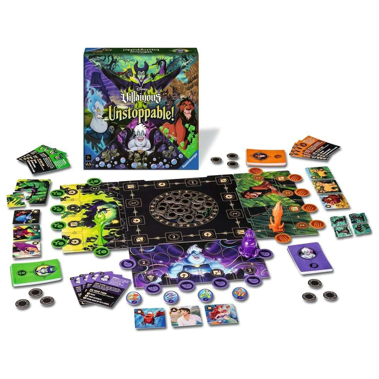 Disney Villainous: Unstoppable Brettspiel Produktfoto