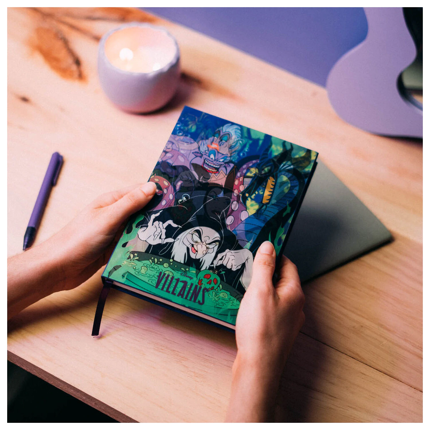 Disney Villains A5 Lentikular Notizbuch Produktfoto