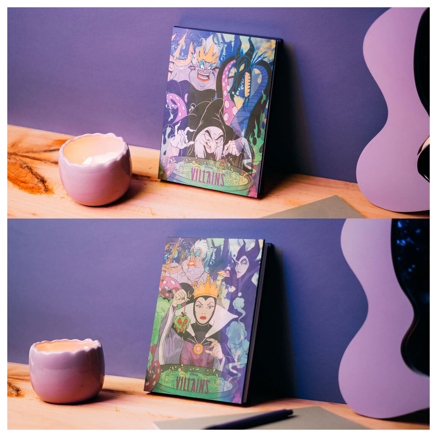 Disney Villains A5 Lentikular Notizbuch Produktfoto