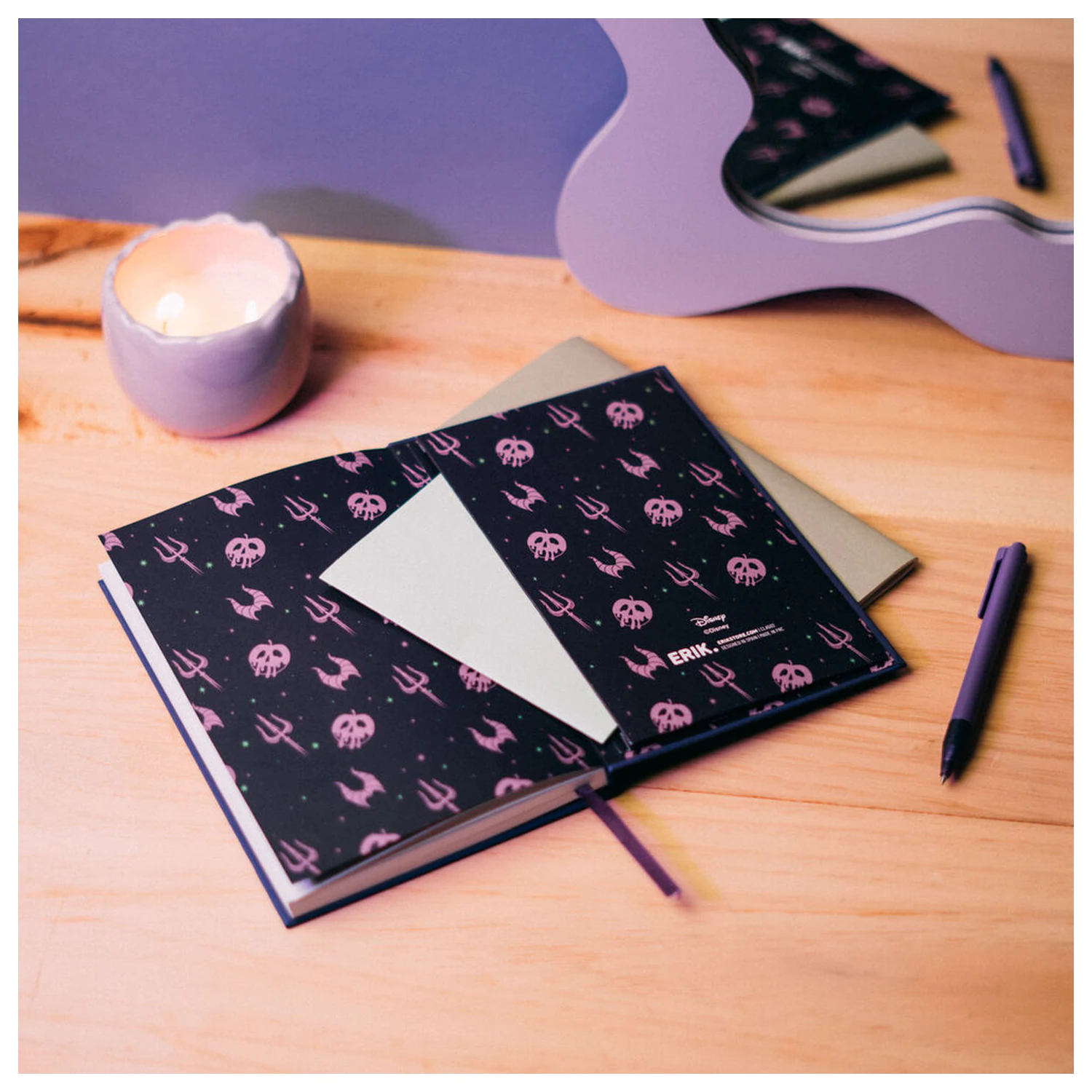 Disney Villains A5 Lentikular Notizbuch Produktfoto