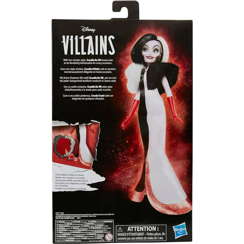 Disney Villains Cruella de Vil Puppe 28cm termékfotó