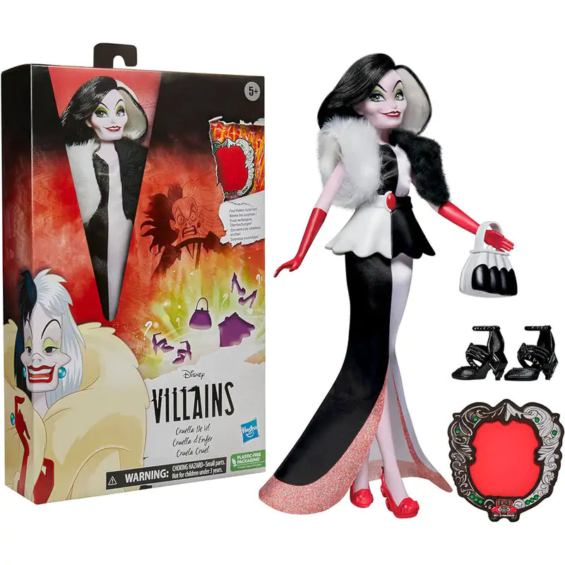 Disney Villains Cruella de Vil Puppe 28cm termékfotó