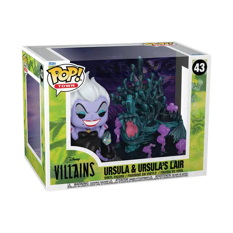 Disney Villains Funko POP! Town Vinyl Figur Ursula's Lair 9 cm termékfotó