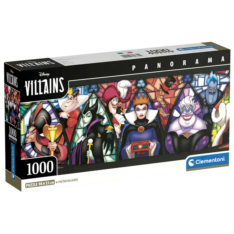 Disney Villains panorama Puzzle 1000St termékfotó