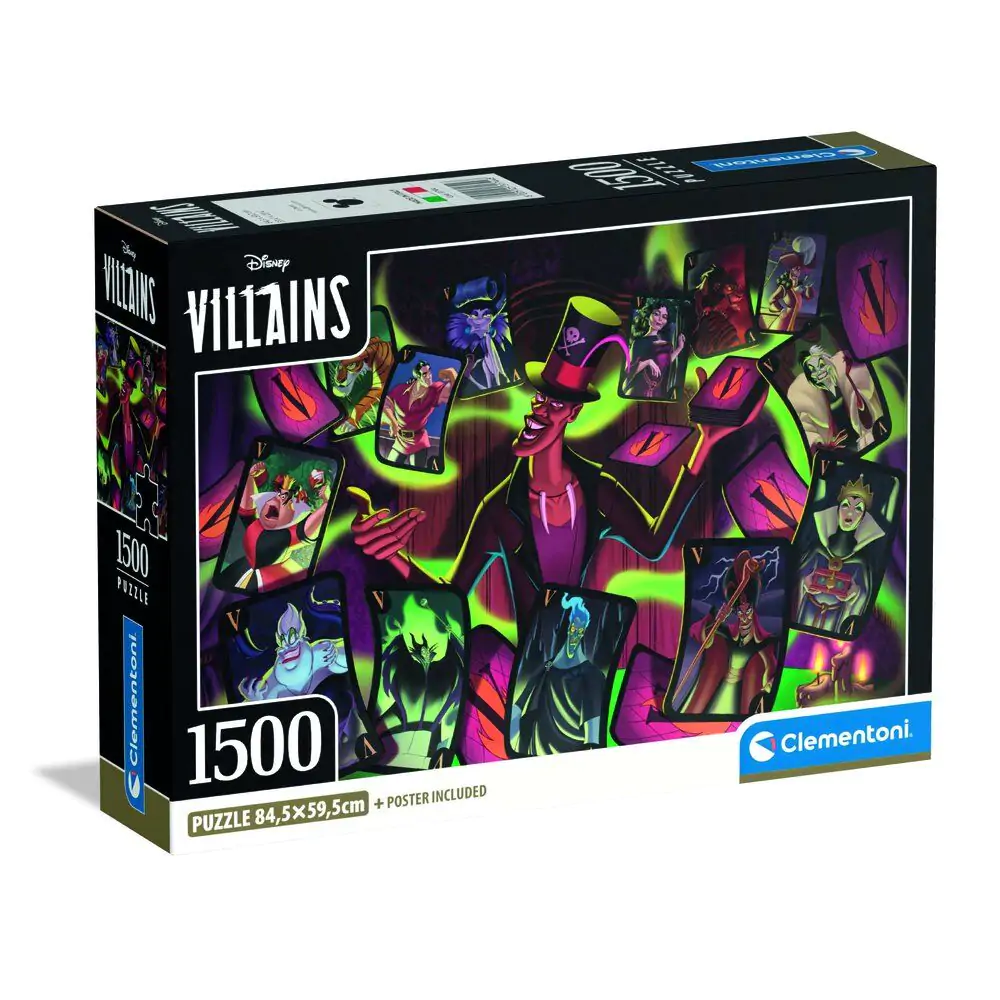 Disney Villains Puzzle 1500St Produktfoto