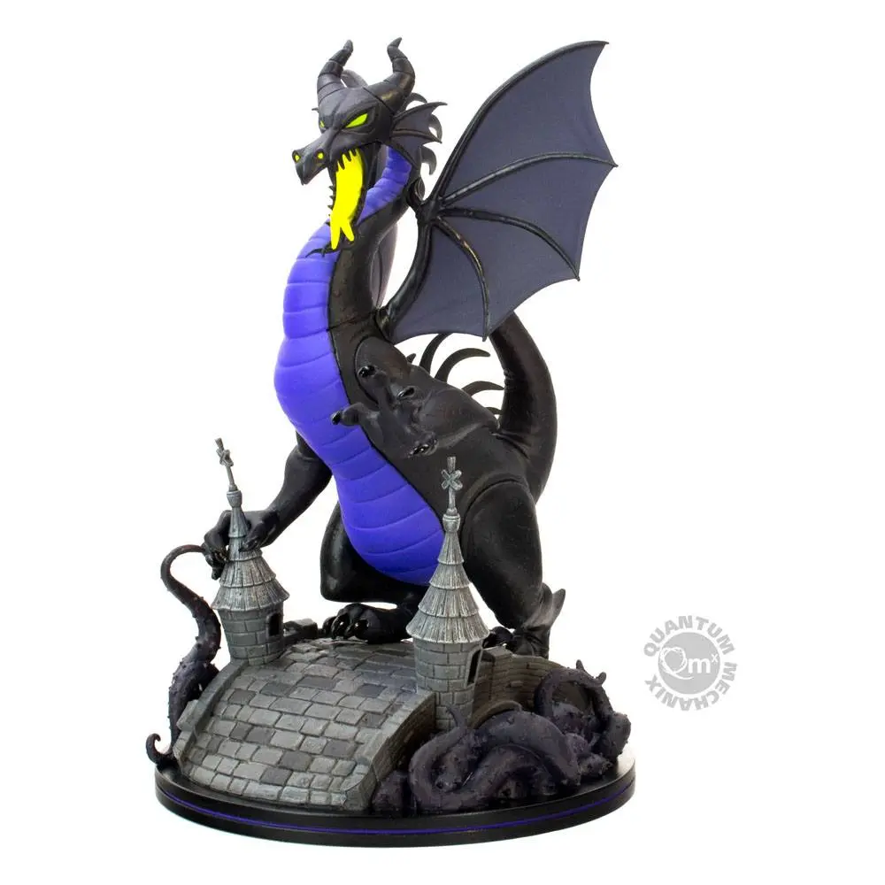 Disney Villains Q-Fig Max Elite Figur The Maleficent Dragon 22 cm Produktfoto