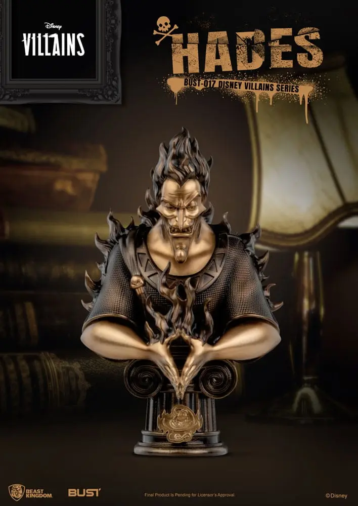 Disney Villains Series PVC Büste Hades 16 cm Produktfoto