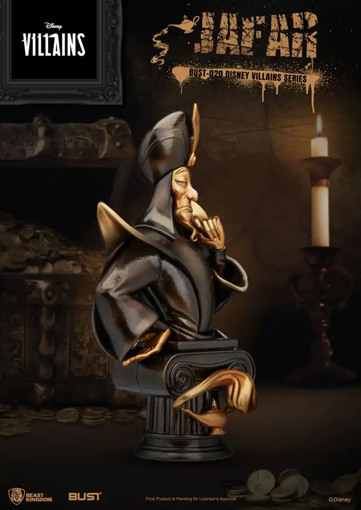 Disney Villains Series PVC Büste Jafar 16 cm termékfotó