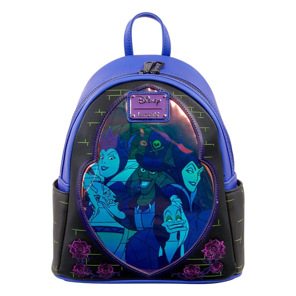 Disney by Loungefly Rucksack Villains Stained Glass heo Exclusive Produktfoto