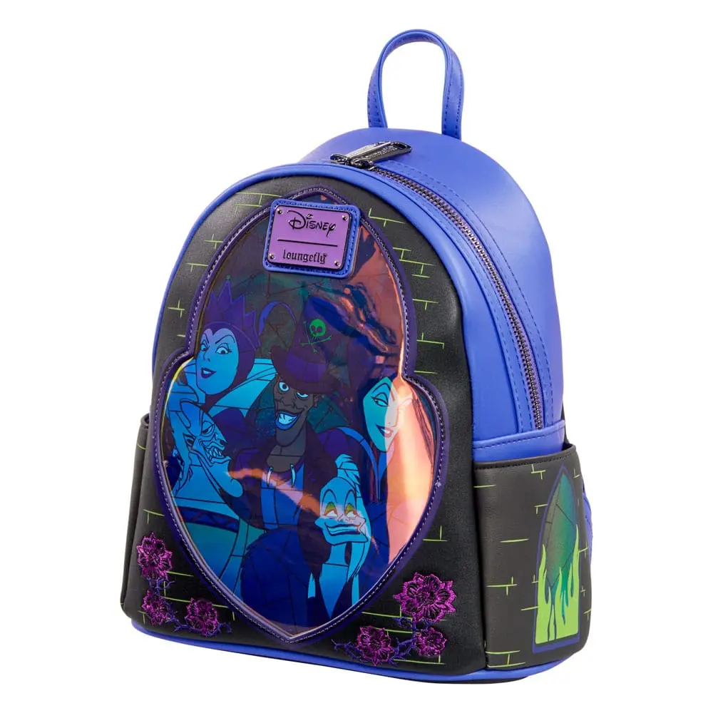 Disney by Loungefly Rucksack Villains Stained Glass heo Exclusive Produktfoto