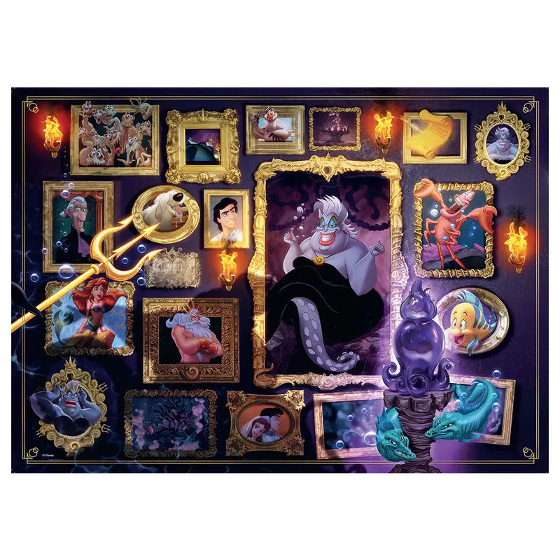 Disney Villainous Puzzle Ursula (1000 Teile) termékfotó