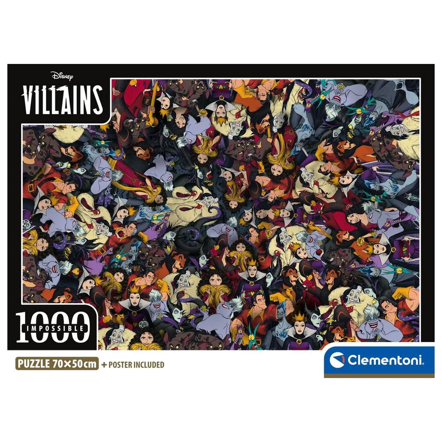 Disney Villains impossible Puzzle 1000 Teile Produktfoto
