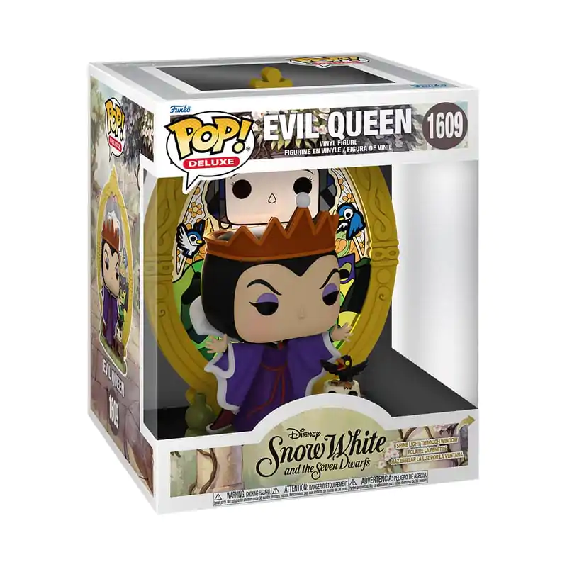 Disney Villians Funko POP! Deluxe Vinyl Figur Evil Queen(Glass) 9 cm Produktfoto