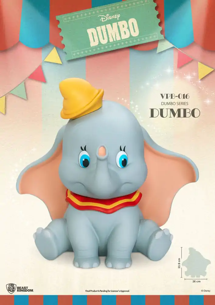 Disney Piggy Vinyl Spardose Functional Dumbo 34 cm termékfotó