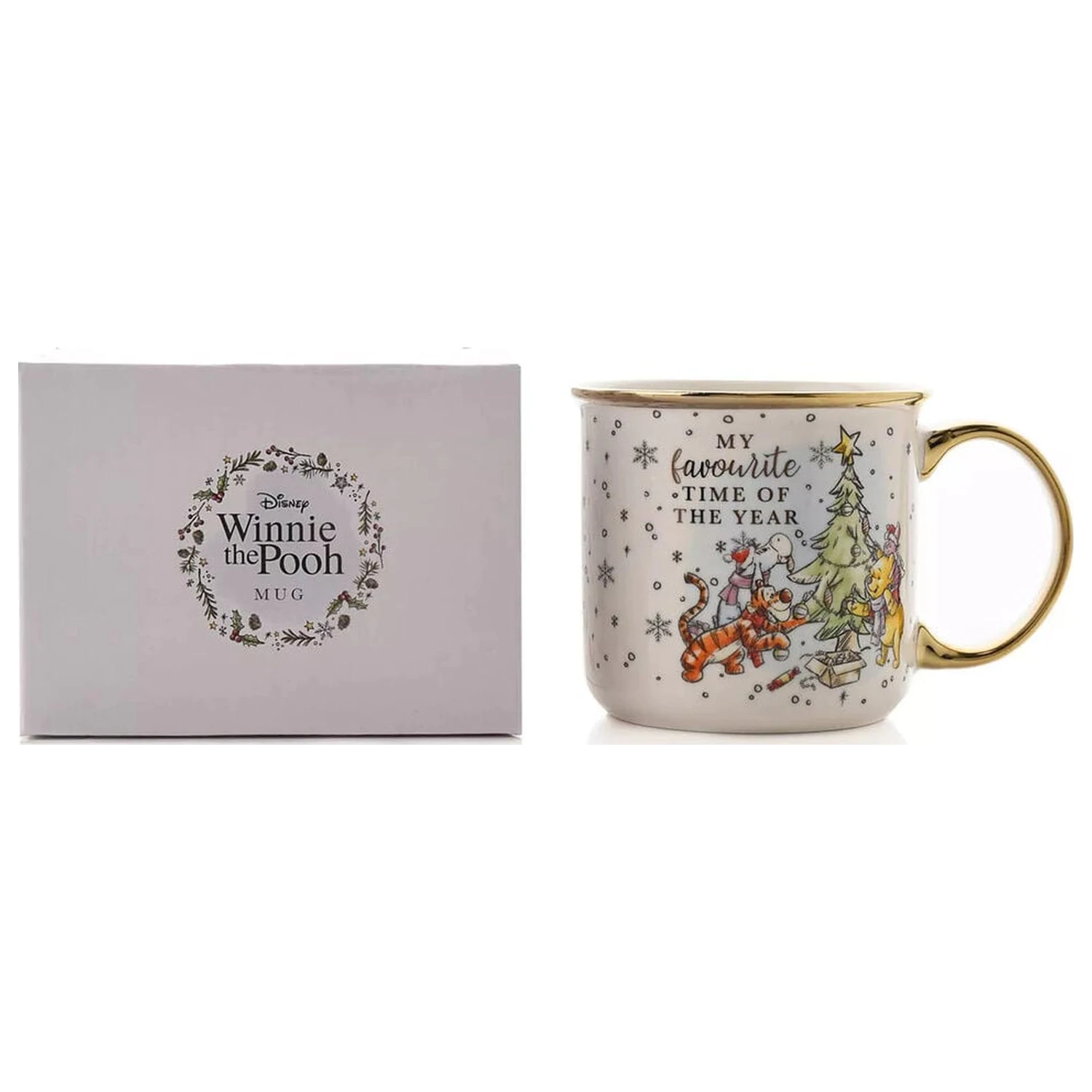 Disney Winnie Puuh Lieblingszeit des Jahres Tasse Produktfoto