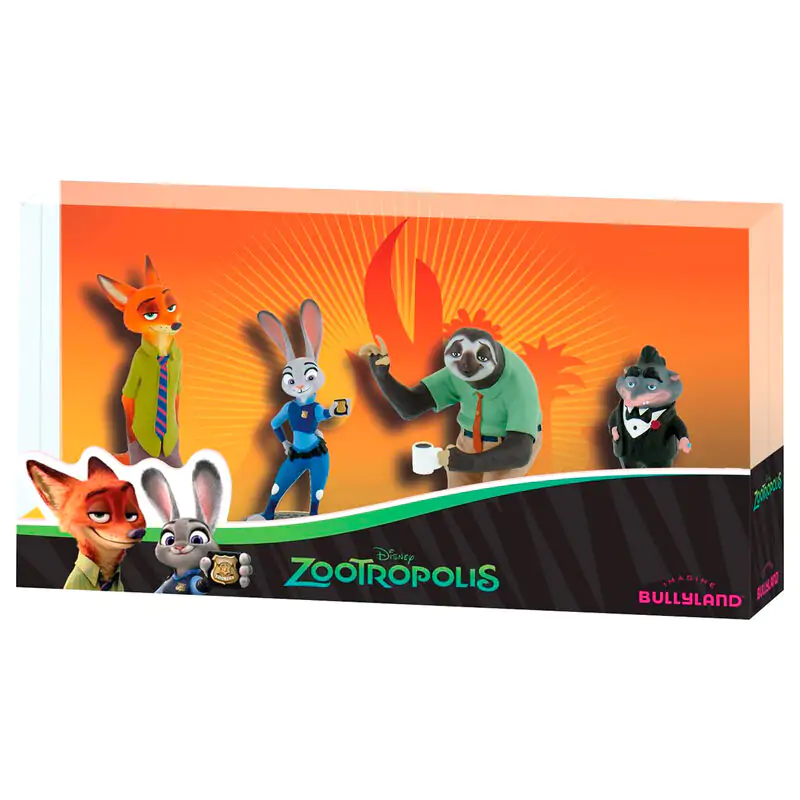 Disney Zootropolis 4-er Pack Figuren Produktfoto