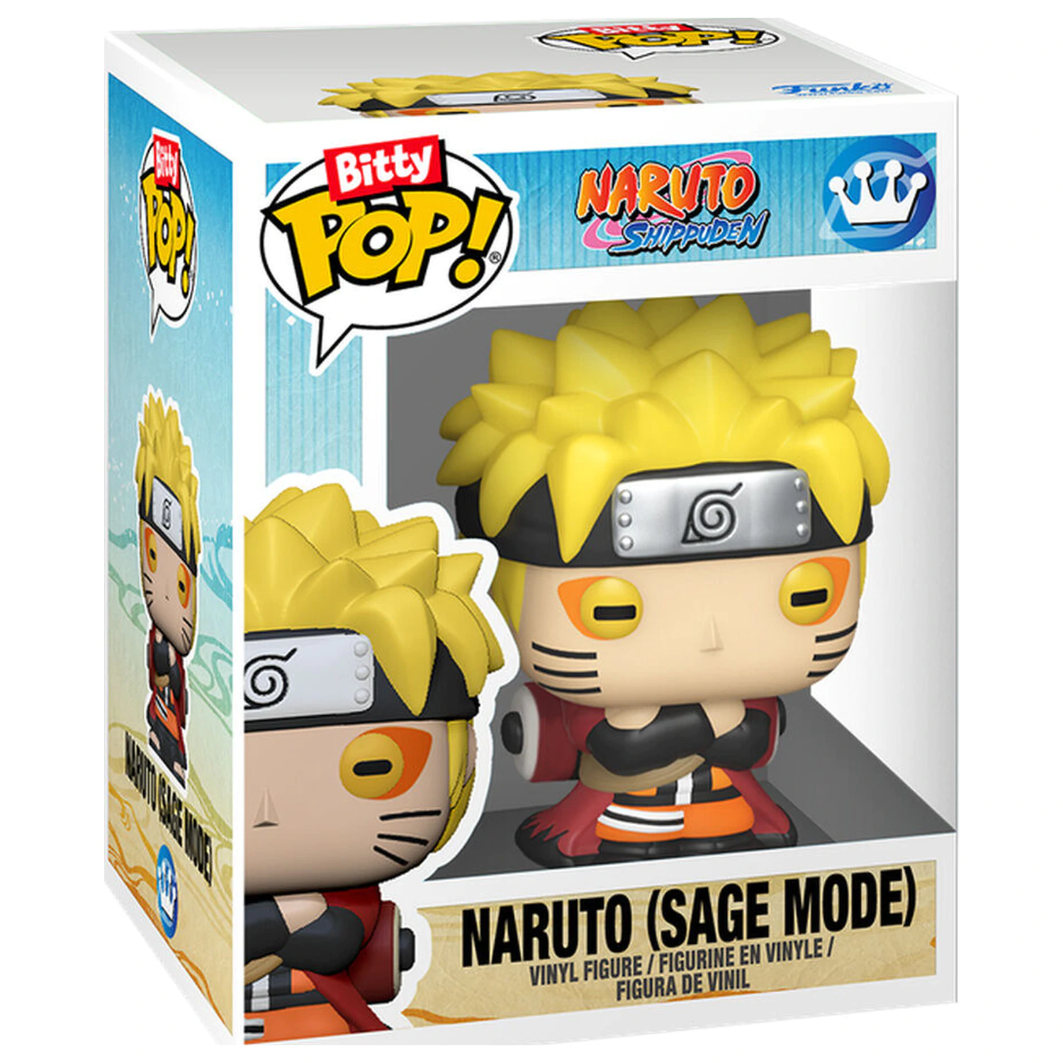 Display Bitty Funko POP Naruto Display Hidden Leaf Produktfoto