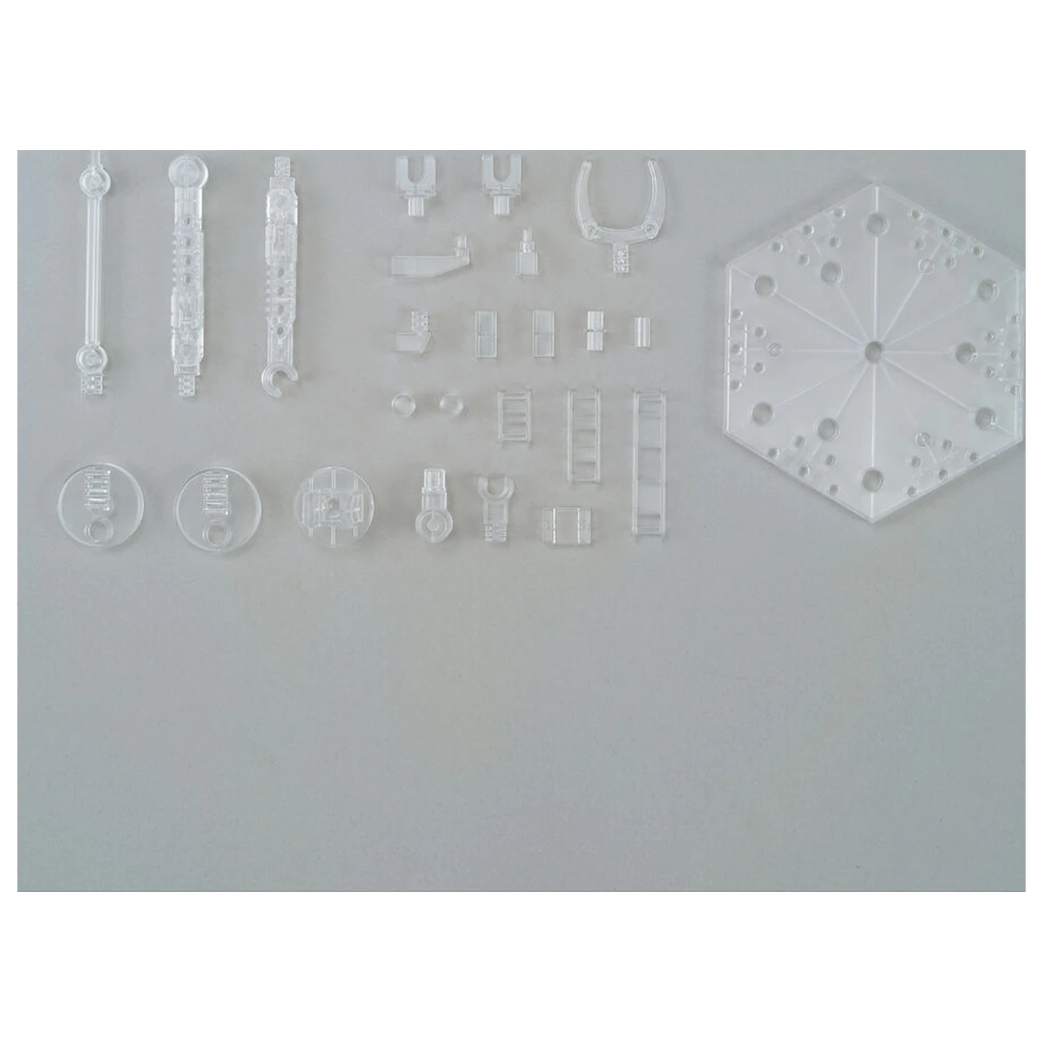 Display Ständer Action Base 5 Transparent Produktfoto