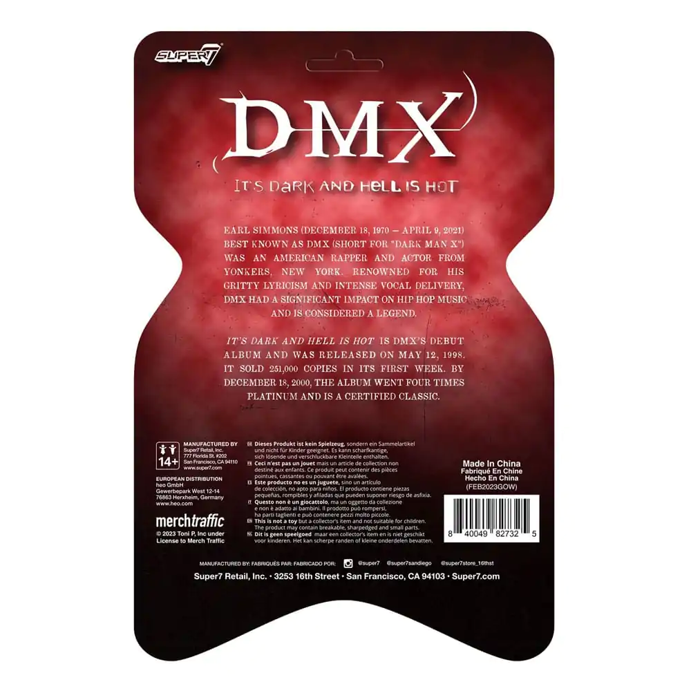 DMX ReAction Actionfigur Wave 01 DMX It´s Dark and Hell is Hot 10 cm Produktfoto