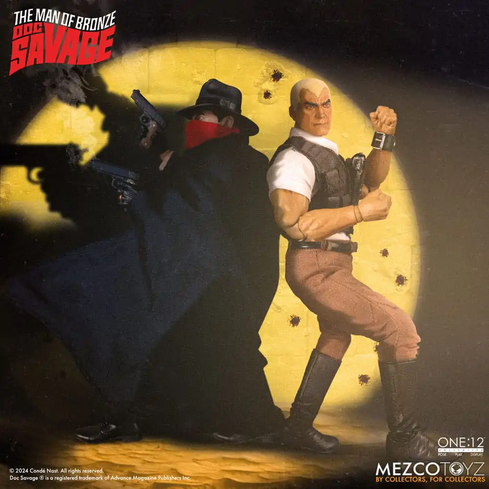 Doc Savage Actionfigur 1/12 Doc Savage Deluxe Edition 18 cm Produktfoto