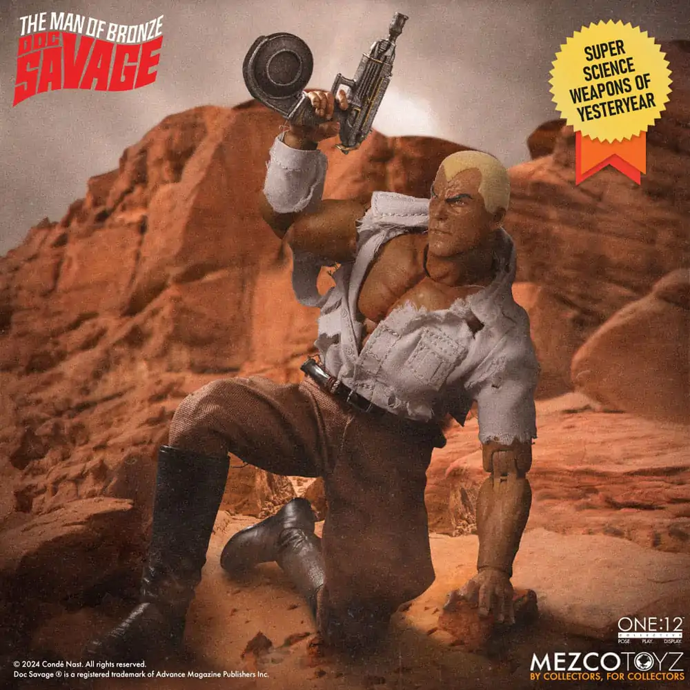 Doc Savage Actionfigur 1/12 Doc Savage Deluxe Edition 18 cm Produktfoto