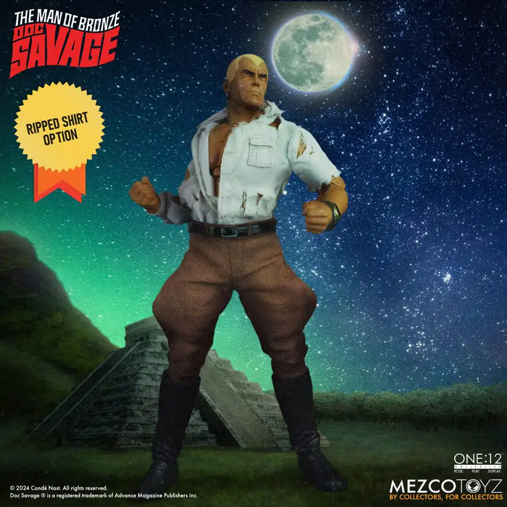 Doc Savage Actionfigur 1/12 Doc Savage Deluxe Edition 18 cm Produktfoto