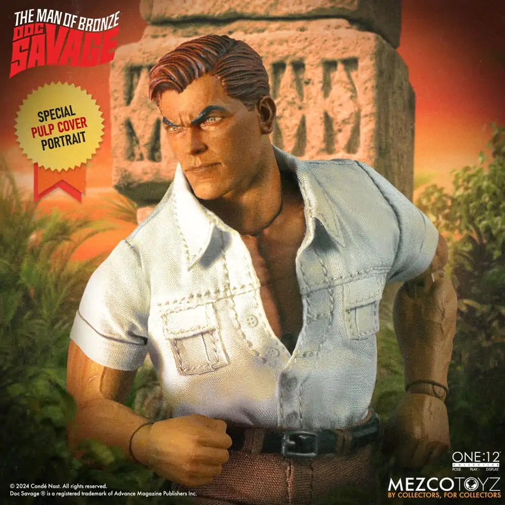 Doc Savage Actionfigur 1/12 Doc Savage Deluxe Edition 18 cm Produktfoto