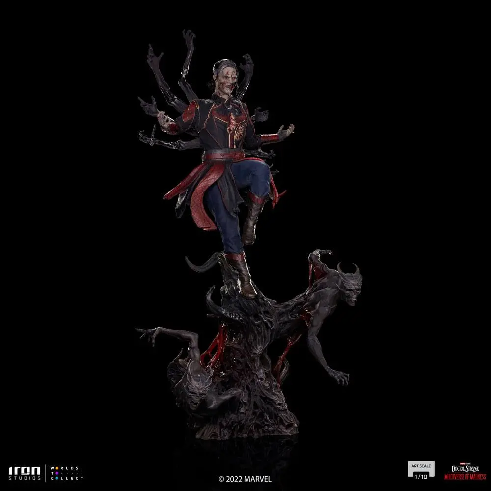 Doctor Strange in the Multiverse of Madness Art Scale Statue 1/10 Dead Defender Strange 31 cm termékfotó