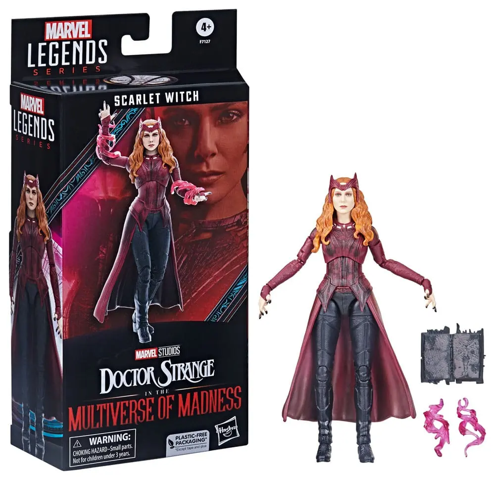 Doctor Strange in the Multiverse of Madness Marvel Legends Actionfigur Scarlet Witch 15 cm Produktfoto