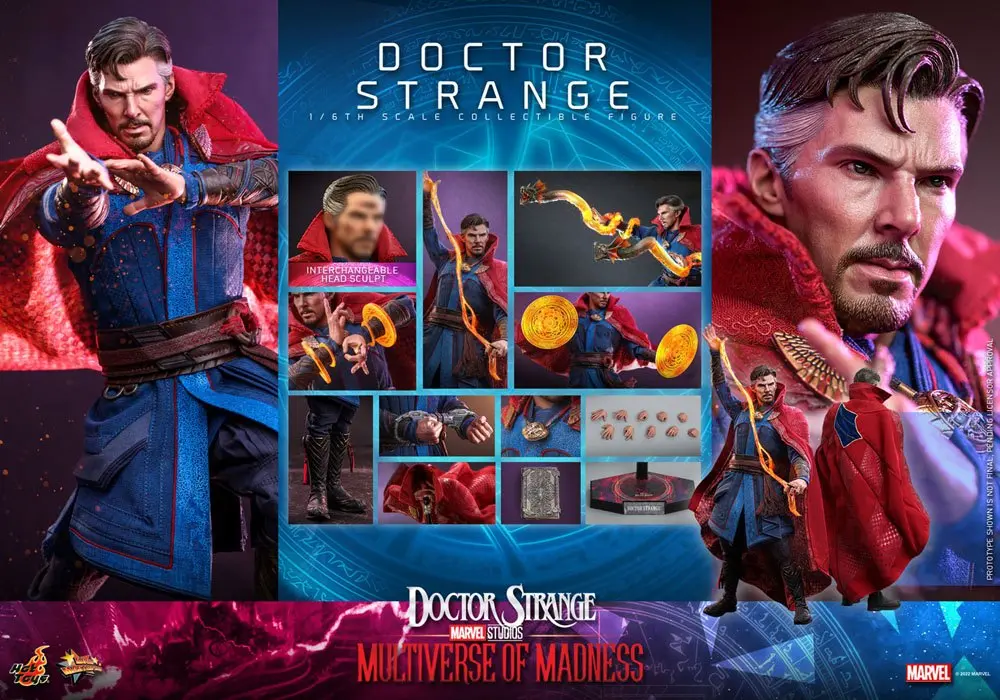 Doctor Strange in the Multiverse of Madness Movie Masterpiece Actionfigur 1/6 Doctor Strange 31 cm termékfotó