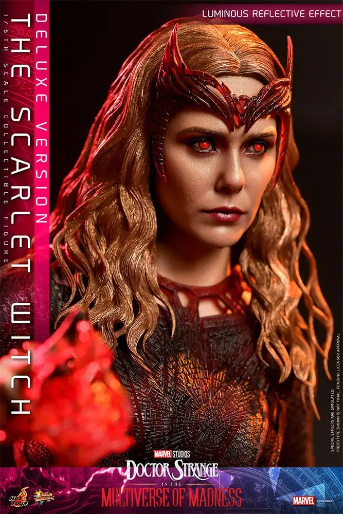 Doctor Strange in the Multiverse of Madness Movie Masterpiece Actionfigur 1/6 The Scarlet Witch (Deluxe Version) 28 cm Produktfoto