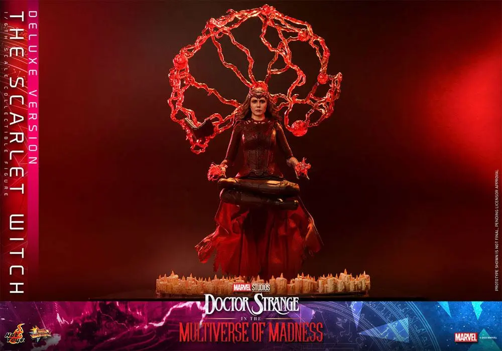Doctor Strange in the Multiverse of Madness Movie Masterpiece Actionfigur 1/6 The Scarlet Witch (Deluxe Version) 28 cm Produktfoto