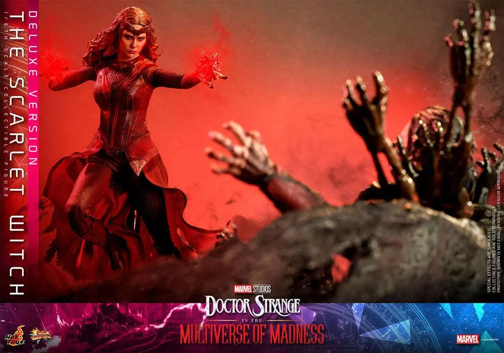 Doctor Strange in the Multiverse of Madness Movie Masterpiece Actionfigur 1/6 The Scarlet Witch (Deluxe Version) 28 cm Produktfoto