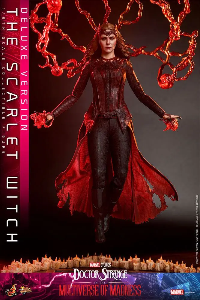 Doctor Strange in the Multiverse of Madness Movie Masterpiece Actionfigur 1/6 The Scarlet Witch (Deluxe Version) 28 cm Produktfoto